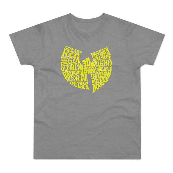 Wu Tang 30 Years T Shirt (Standard Weight)