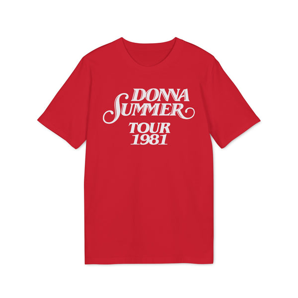 Donna Summer Tour 1981 T Shirt (Premium Organic)