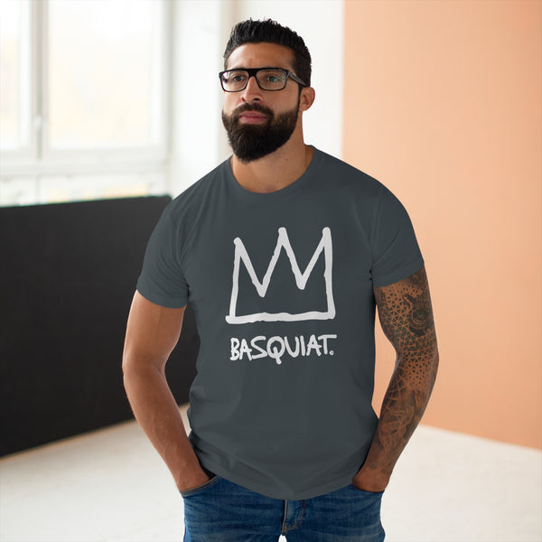 Jean Michel Basquiat Crown Logo T Shirt (Standard Weight)