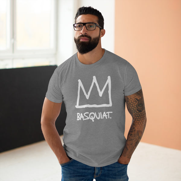Jean Michel Basquiat Crown Logo T Shirt (Standard Weight)