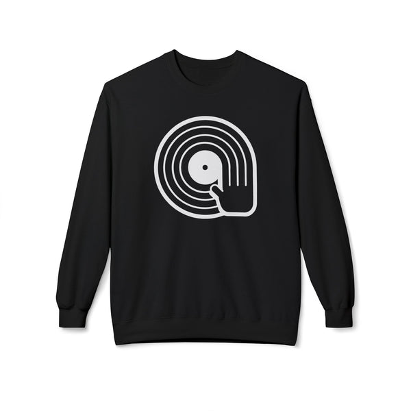 Vinyl Scratching Jersey Sweatshirt