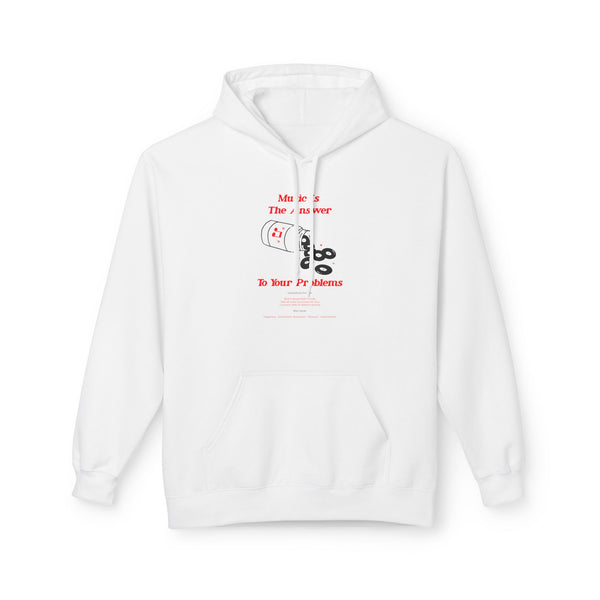 Music Is The Answer Hoodie / Hoody