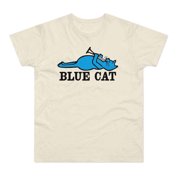 Blue Cat Records T Shirt (Standard Weight)