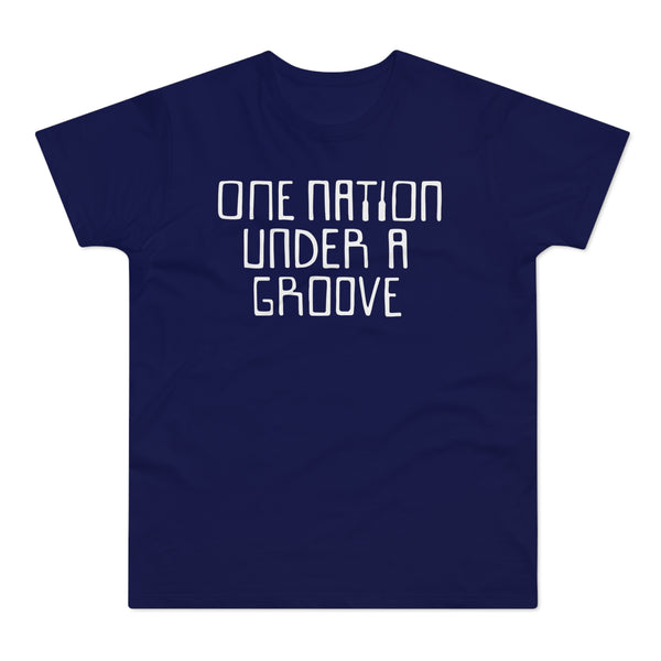 One Nation Under A Groove T Shirt (Standard Weight)