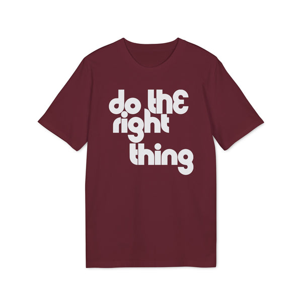 Do The Right Thing T Shirt (Premium Organic)