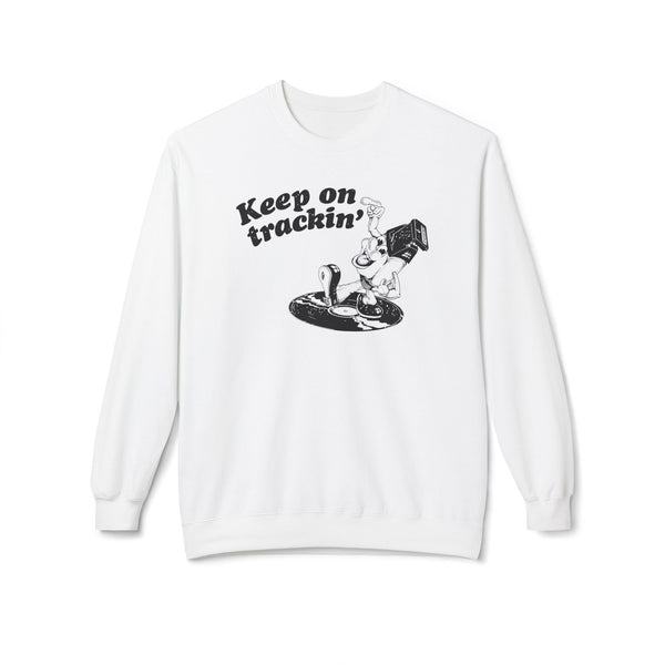 Keep On Tracking Jersey Sweatshirt