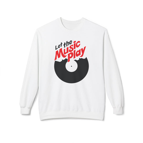 Let The Music Play Jersey Sweatshirt