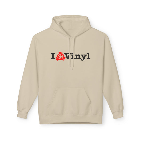 I Love Vinyl Hoodie / Hoody