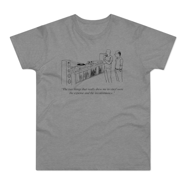 Vinyl Inconvenience T Shirt (Standard Weight)