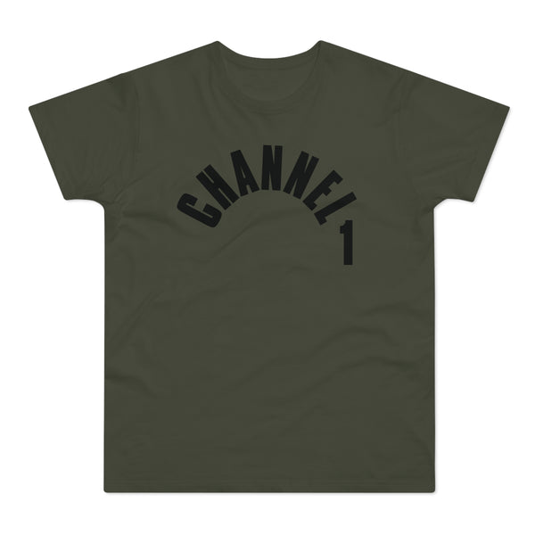 Channel 1 Records T Shirt (Standard Weight)