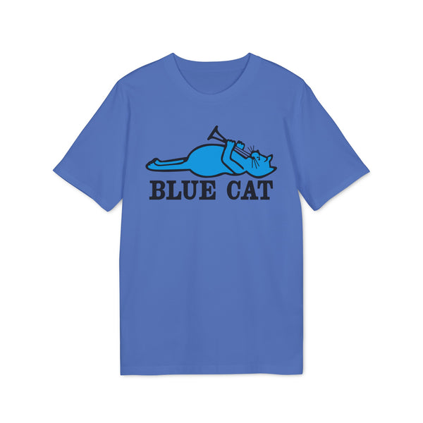 Blue Cat Records T Shirt (Premium Organic)