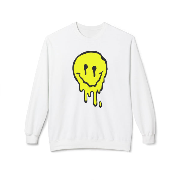 Melted Smiley Acid House Sweatshirt