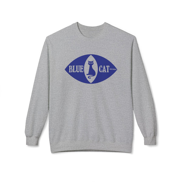 Blue Cat Eye Jersey Sweatshirt