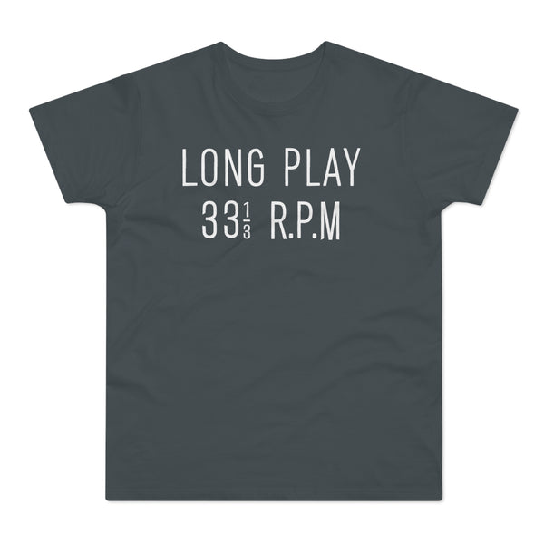 Long Play 33 1/3 RPM T Shirt (Standard Weight)