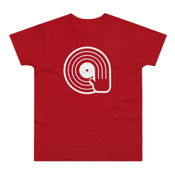 Vinyl Scratching T Shirt (Standard Weight)