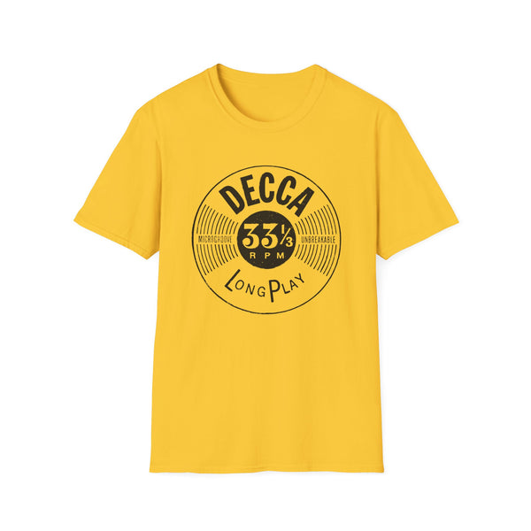 Decca Records Long Play T Shirt (Mid Weight) | Soul-Tees.com