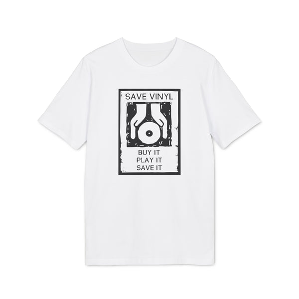 Save The Vinyl T Shirt (Premium Organic)