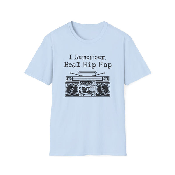 I Remember Real Hip Hop T Shirt (Lightweight) | DISCONTINUED DESIGN (40% OFF)
