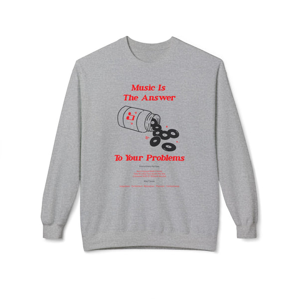 Music Is The Answer Sweatshirt