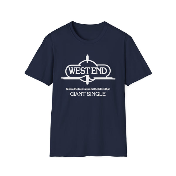 West End Records Where The Sun Sets T Shirt (Lightweight)