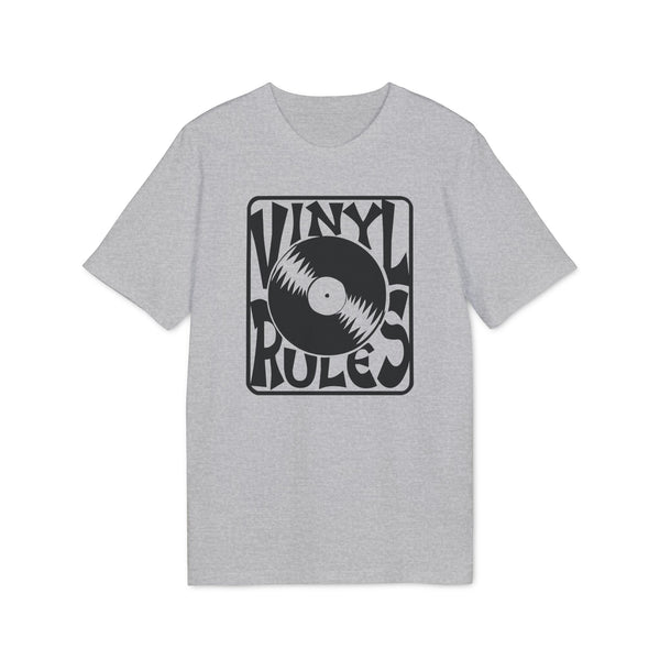 Vinyl Rules T Shirt (Premium Organic)