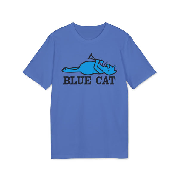 Blue Cat Records T Shirt (Premium Organic)