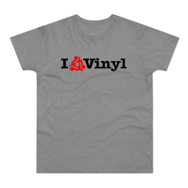 I Love Vinyl T Shirt (Standard Weight)