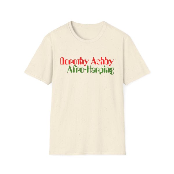 Dorothy Ashby Afro Harping T Shirt (Mid Weight) | Soul-Tees.com