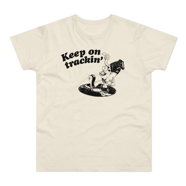 Keep On Tracking T Shirt (Standard Weight)