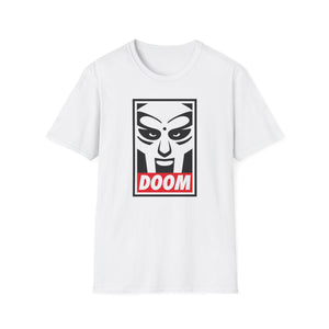 Actual Fact MF Doom Biggie Coogi Style Embroidered Hip Hop T-Shirt – White