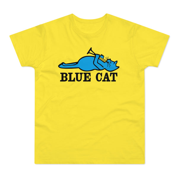 Blue Cat Records T Shirt (Standard Weight)