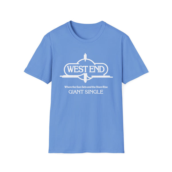 West End Records Where The Sun Sets T Shirt (Lightweight)