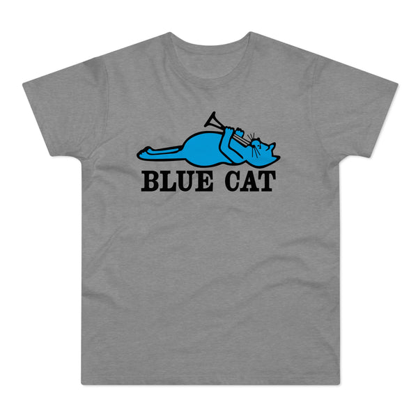 Blue Cat Records T Shirt (Standard Weight)