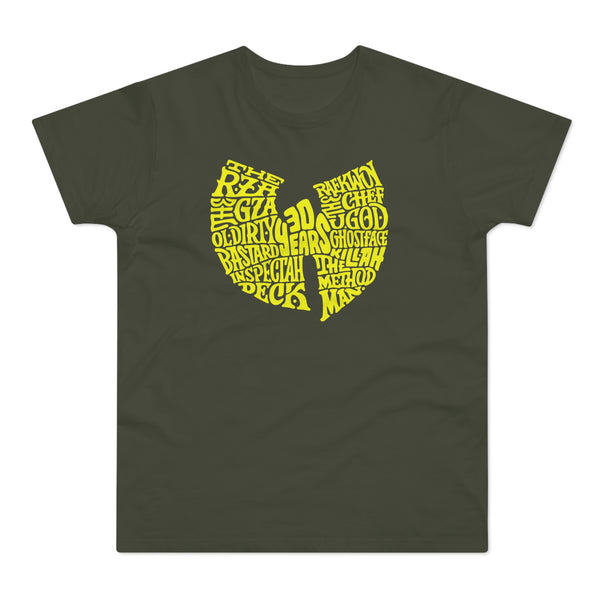 Wu Tang 30 Years T Shirt (Standard Weight)