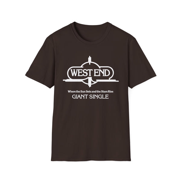 West End Records Where The Sun Sets T Shirt (Lightweight)