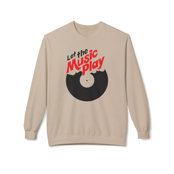 Let The Music Play Jersey Sweatshirt