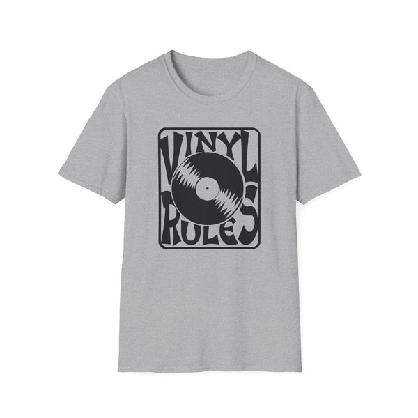 Vinyl Rules T Shirt (Mid Weight) | Soul-Tees.com