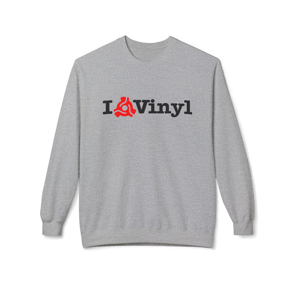 I Love Vinyl Jersey Sweatshirt