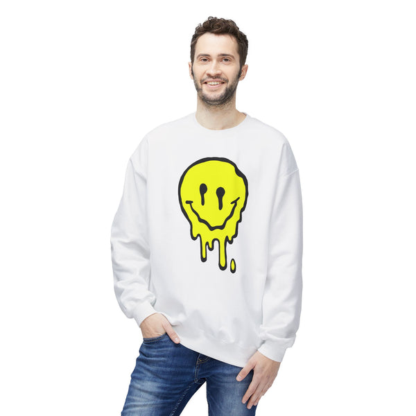 Melted Smiley Acid House Sweatshirt