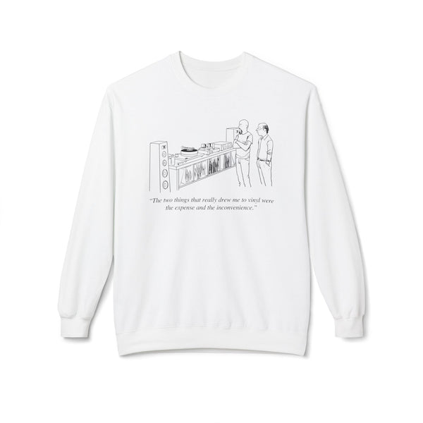 Vinyl Inconvenience Jersey Sweatshirt