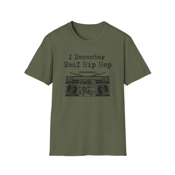 I Remember Real Hip Hop T Shirt (Lightweight) | DISCONTINUED DESIGN (40% OFF)