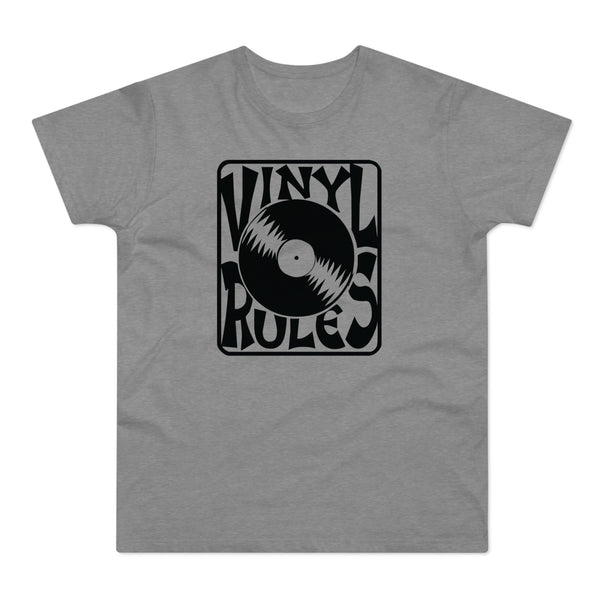 Vinyl Rules T Shirt (Standard Weight)