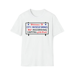 Welcome To Muscle Shoals T Shirt (Mid Weight) | Soul-Tees.com